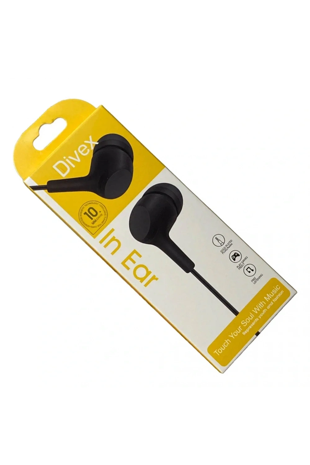 Divex Aux Stereo Kulakiçi Kulaklık Siyah DH-270
