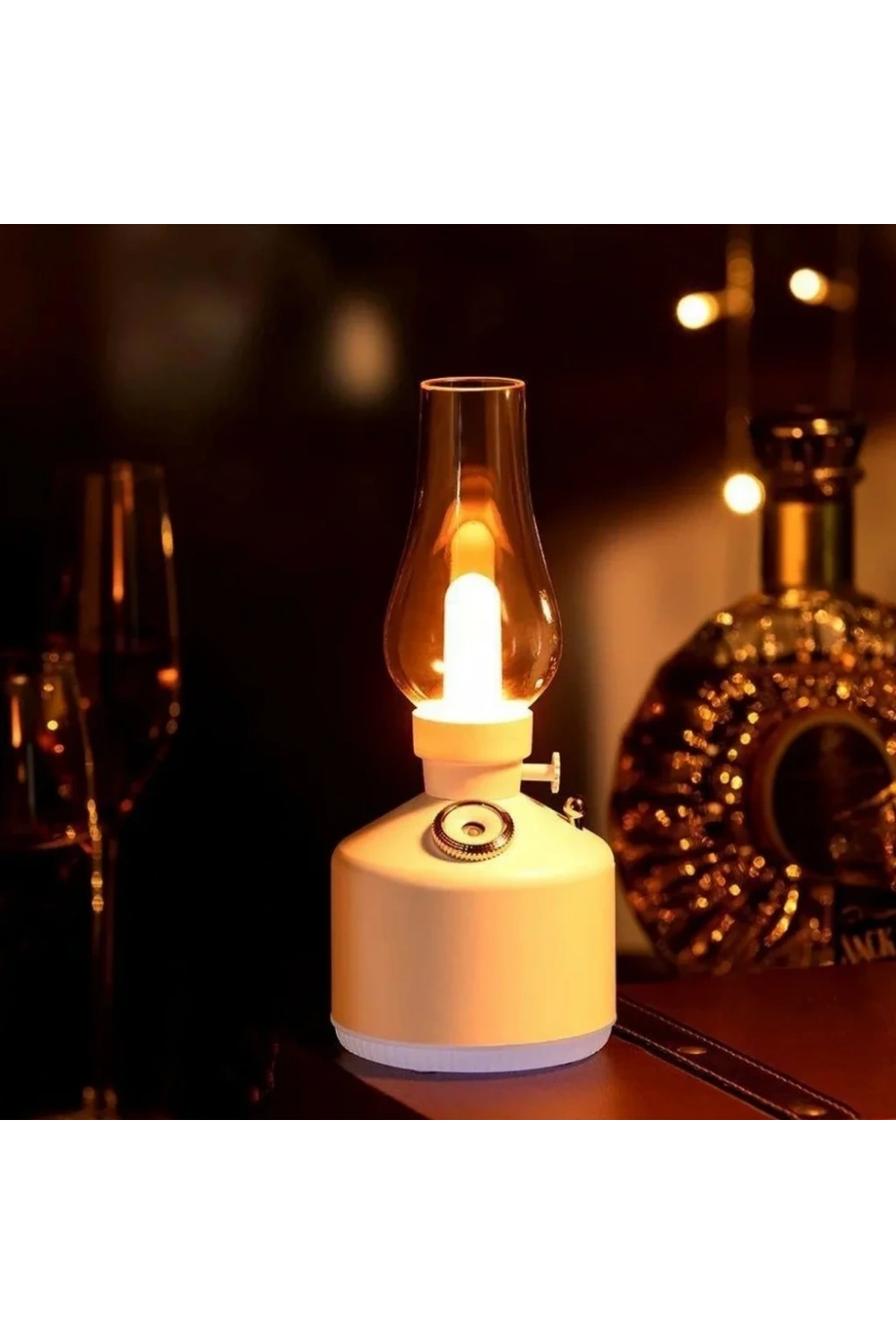 Divex Gaz Lambası Görünümlü Hava Nemlendirici Vintage Lamp Humidifier H-47