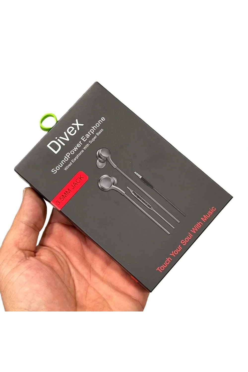 Divex Kablolu Mikrofonlu Kulakiçi Kulaklık Siyah Earphones DH-262