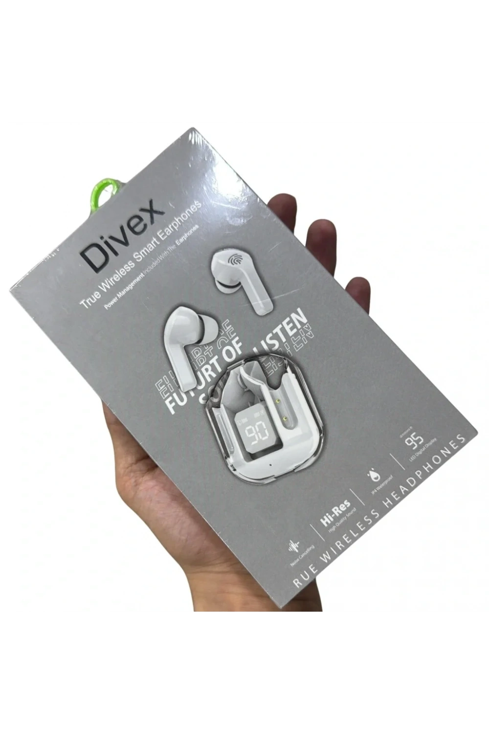 Divex Kablosuz Akıllı Bluetooth Kulaklık Hi-fi Kalite Beyaz DB-526