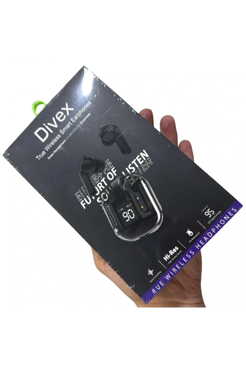 Divex Kablosuz Akıllı Bluetooth Kulaklık Hi-fi Kalite Siyah DB-526
