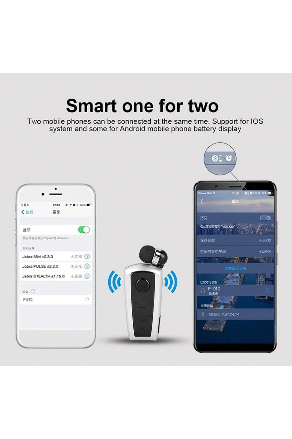 Divex Makaralı Kablolu Titreşimli Bluetooth Kulaklık DB-500