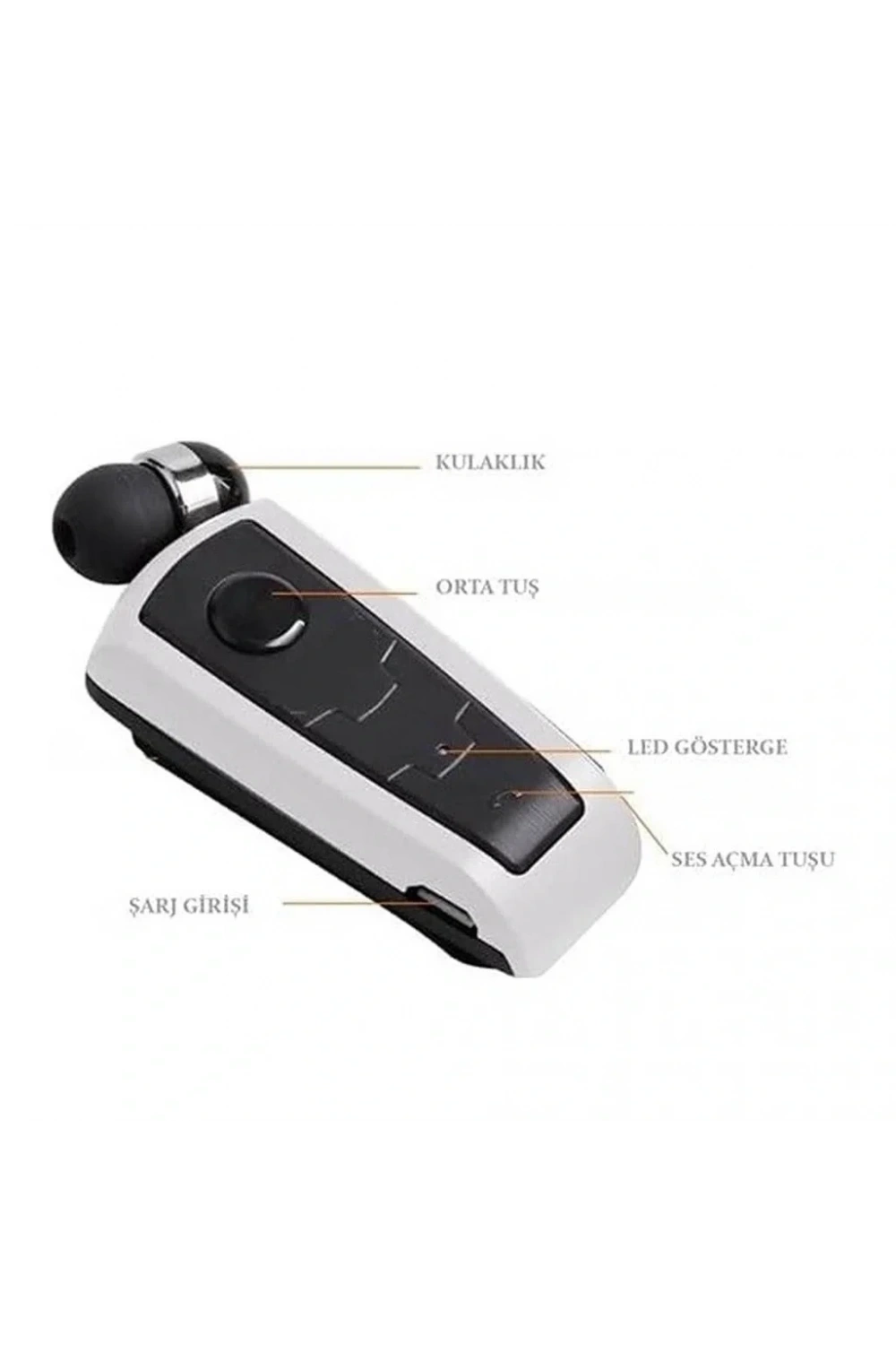 Divex Makaralı Kablolu Titreşimli Bluetooth Kulaklık DB-500
