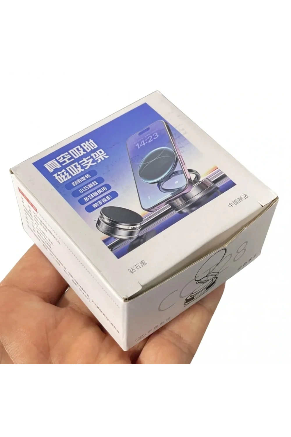 Divex Manyetik Telefon Tutucu Araç İçi 360° Mıknatıslı Stand Gri DH-396