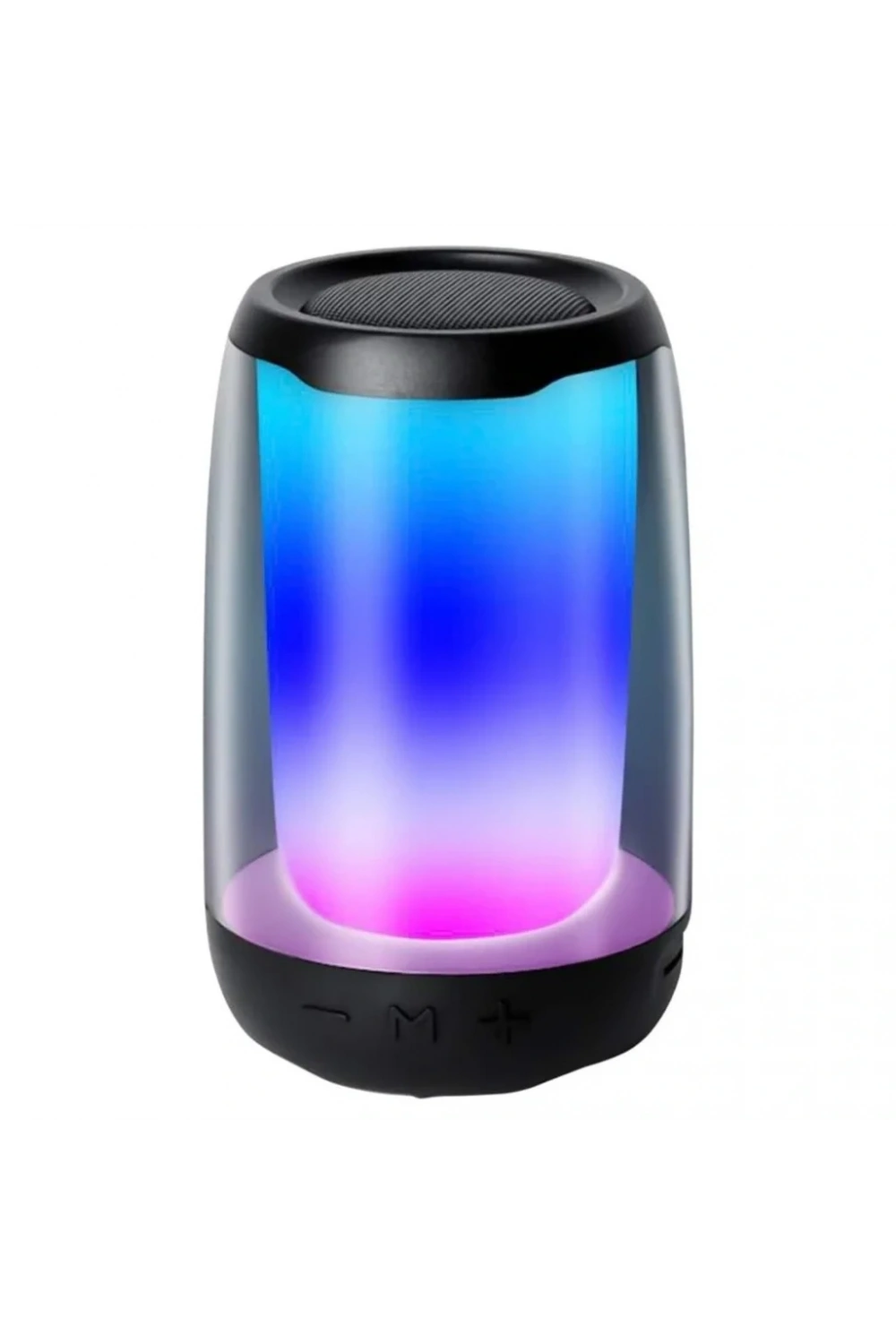 Divex Pluse 4 Mini Taşınabilir RGB Ledli Siyah Bluetooth Hoparlör DM-90