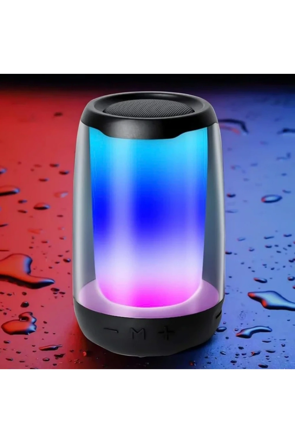 Divex Pluse 4 Mini Taşınabilir RGB Ledli Siyah Bluetooth Hoparlör DM-90