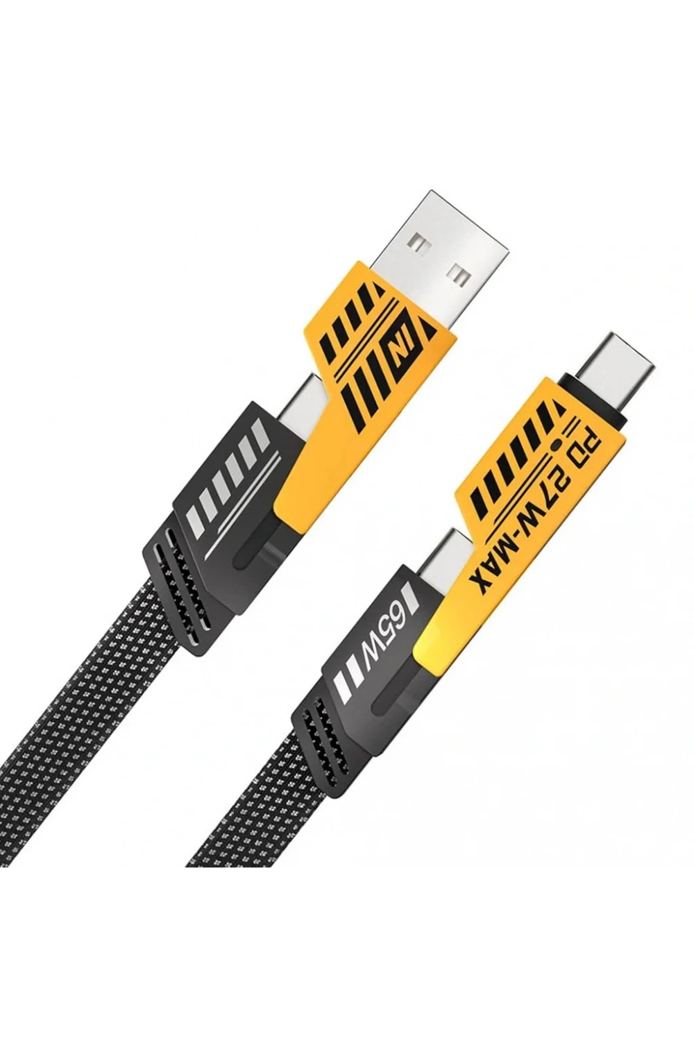 Divex TC-USB to TC-Lightning 65W/PD27W Şarj ve Veri Aktarım Kablosu DC-220