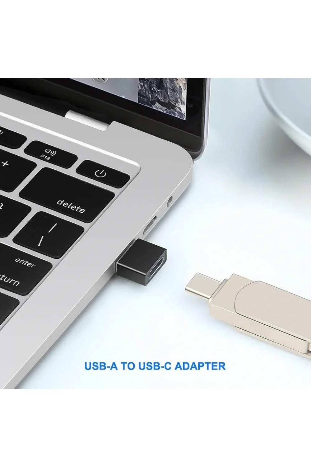 Divex Type-C Dişi USB3.0 Erkek OTG Adaptör Çevirici Siyah DC-178