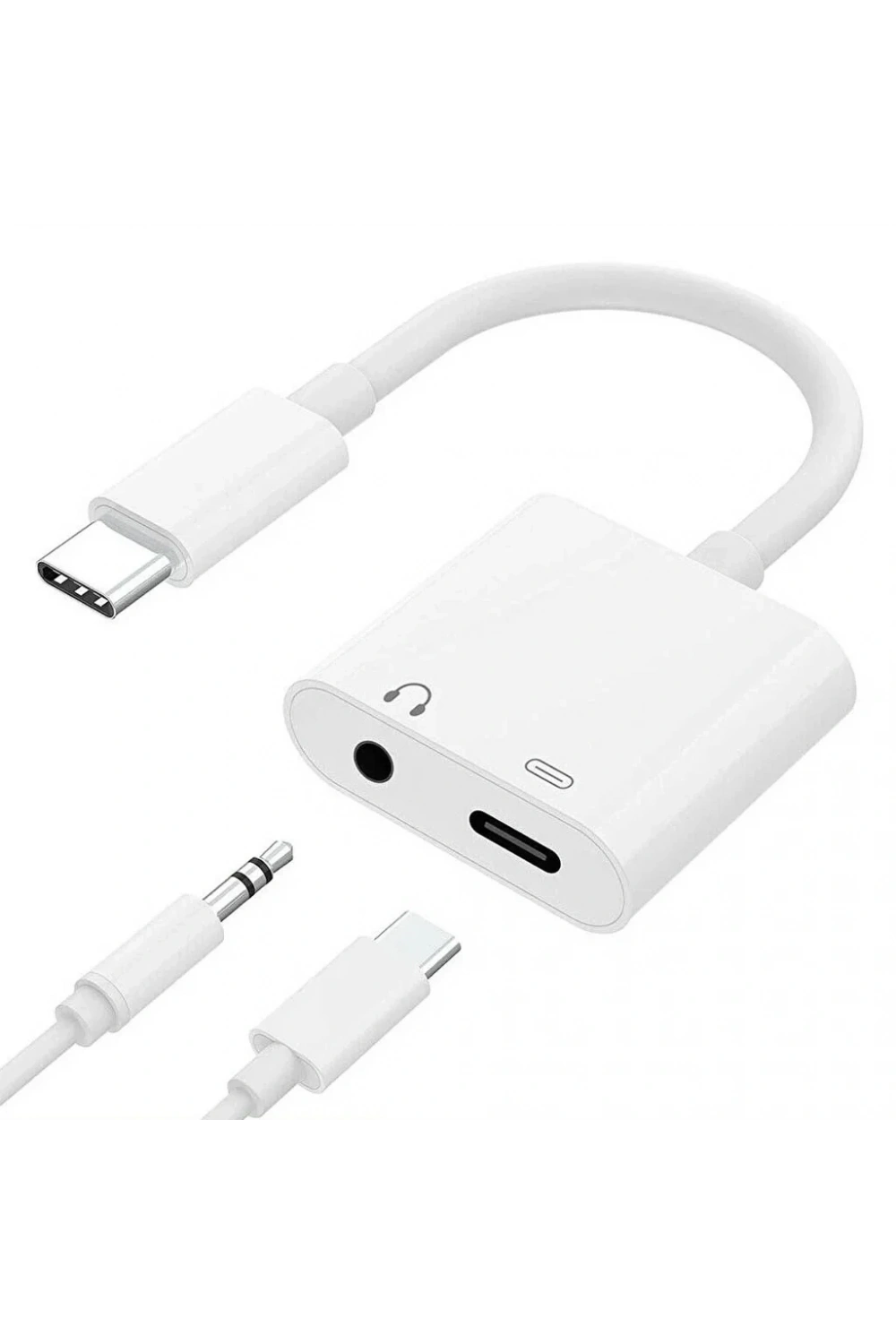 Divex Type-C Erkek 3.5mm Jack ve Type-C Dönüştürücü Adaptör DC-173