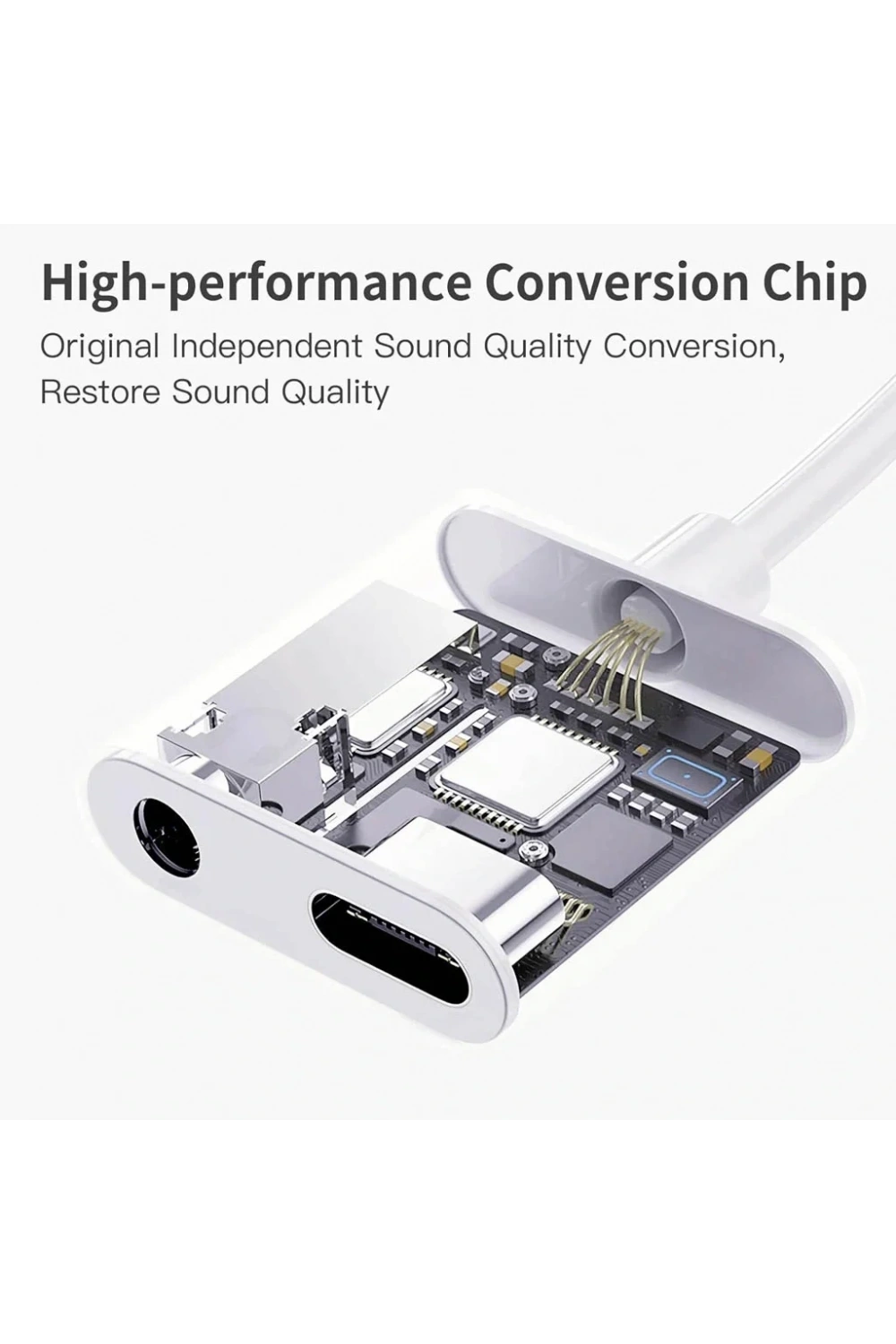 Divex Type-C Erkek 3.5mm Jack ve Type-C Dönüştürücü Adaptör DC-173