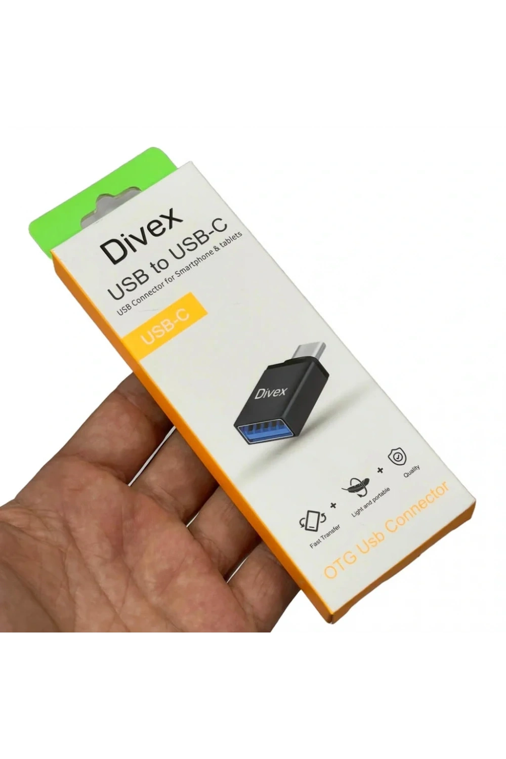 Divex Type-C Erkek USB3.0 Dişi Adaptör Çevirici Siyah DO-182
