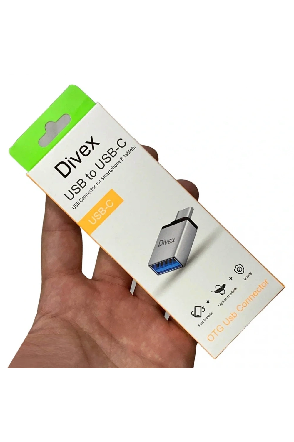 Divex Type-C Erkek USB3.0 Dişi Adaptör Çevirici Gri DO-182