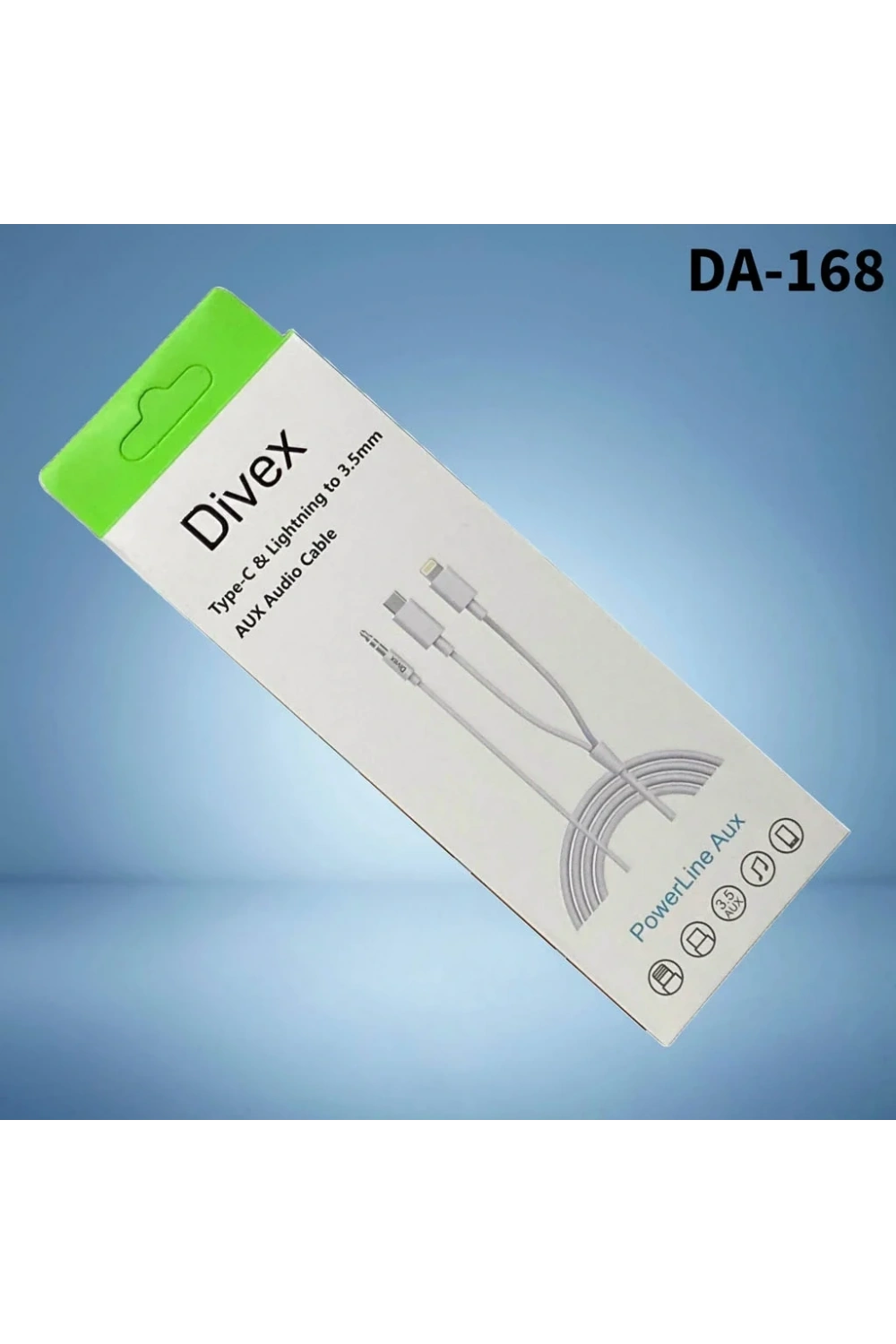 Divex Type-C - Lightning to 3.5mm Aux Stereo Kablo DA-168