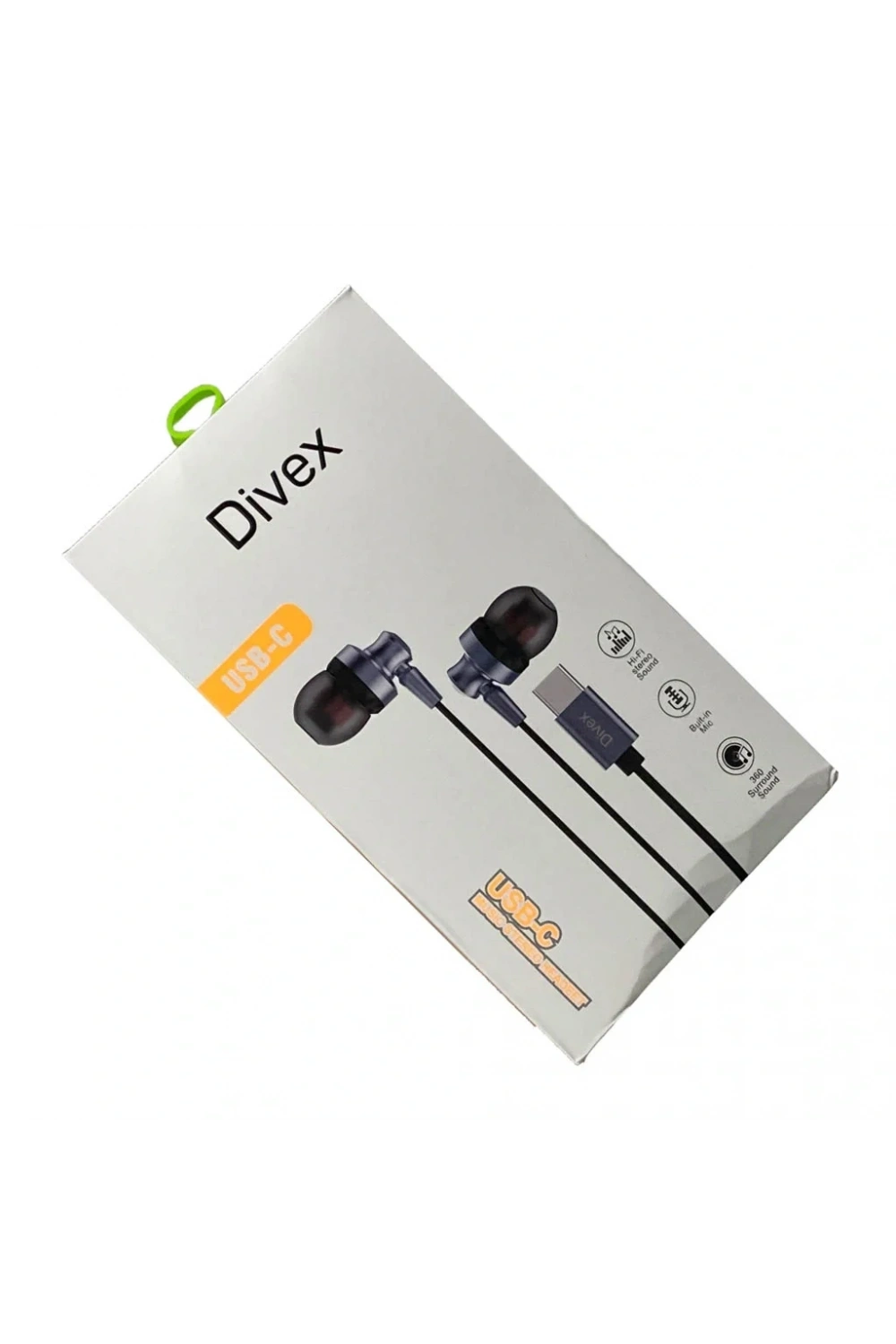 Divex Type-C (USB-C) Stereo Kulakiçi Kulaklık DH-280