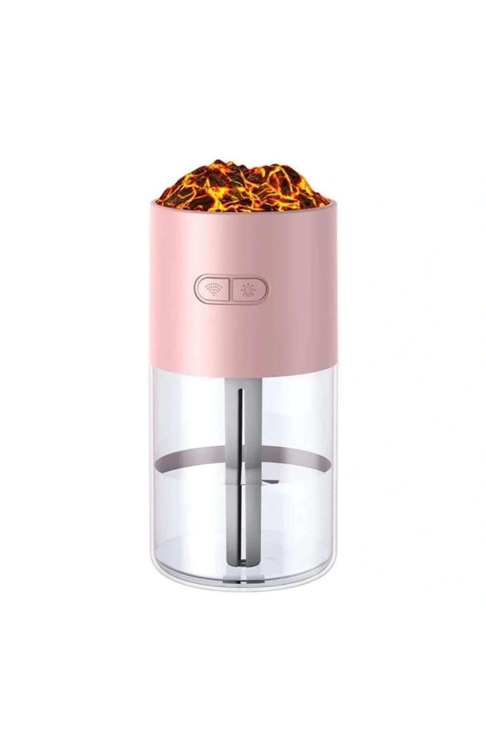 Divex Yanardağ Görünümlü Hava Nemlendirici Volcano Humidifier Pembe H-42