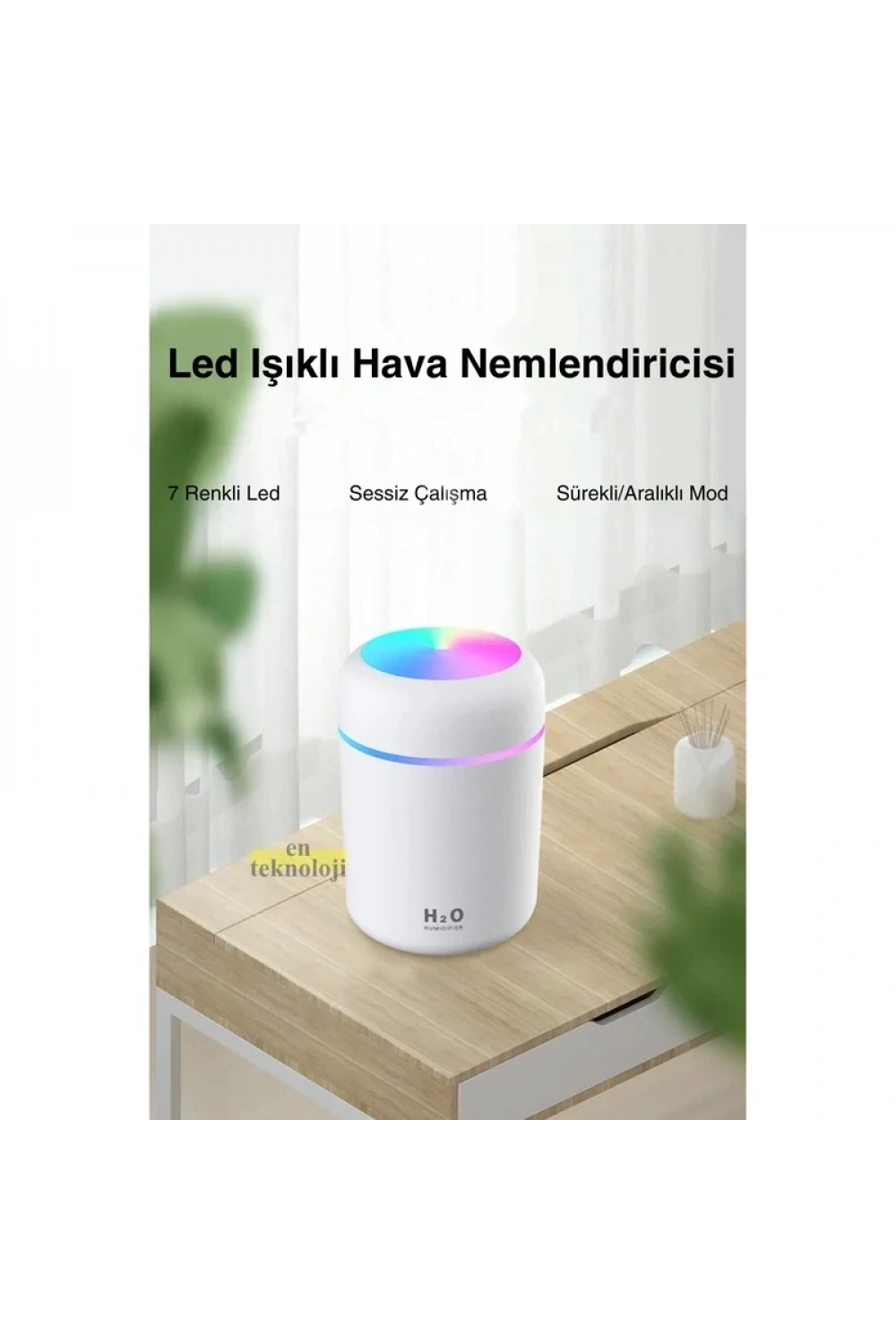 Divex Yıldızlı Gökyüzü Işıklı Hava Nemlendirici Starry Sky Top Humidifier Beyaz H-16
