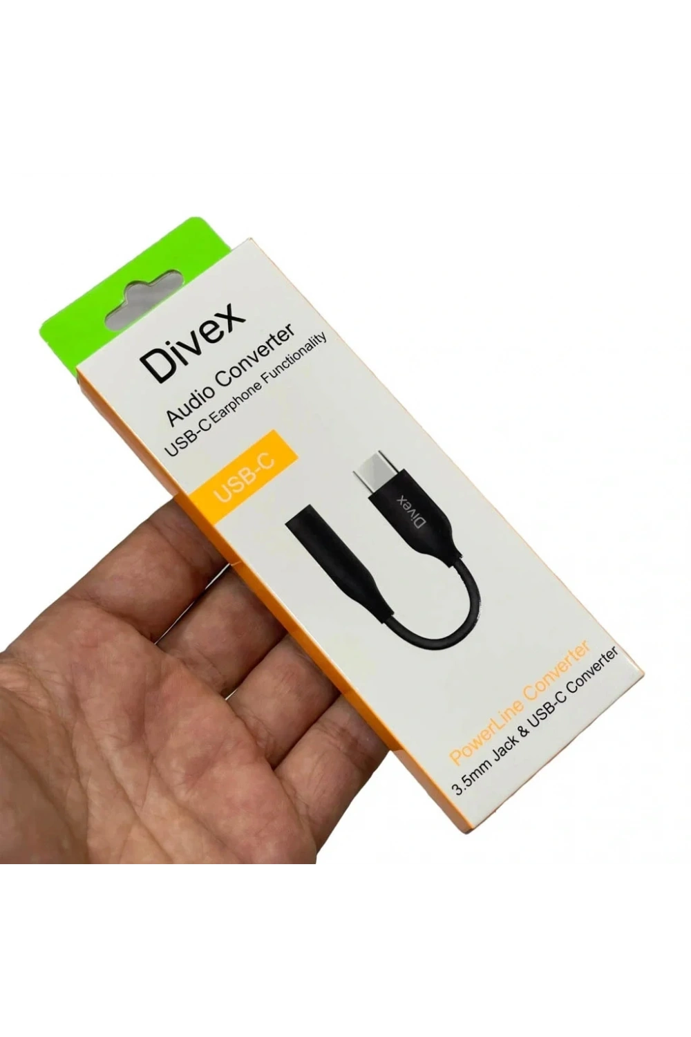 Divex Type-C Erkek 3.5mm Jack Kulaklık Dönüştürücü Adaptör DC-171