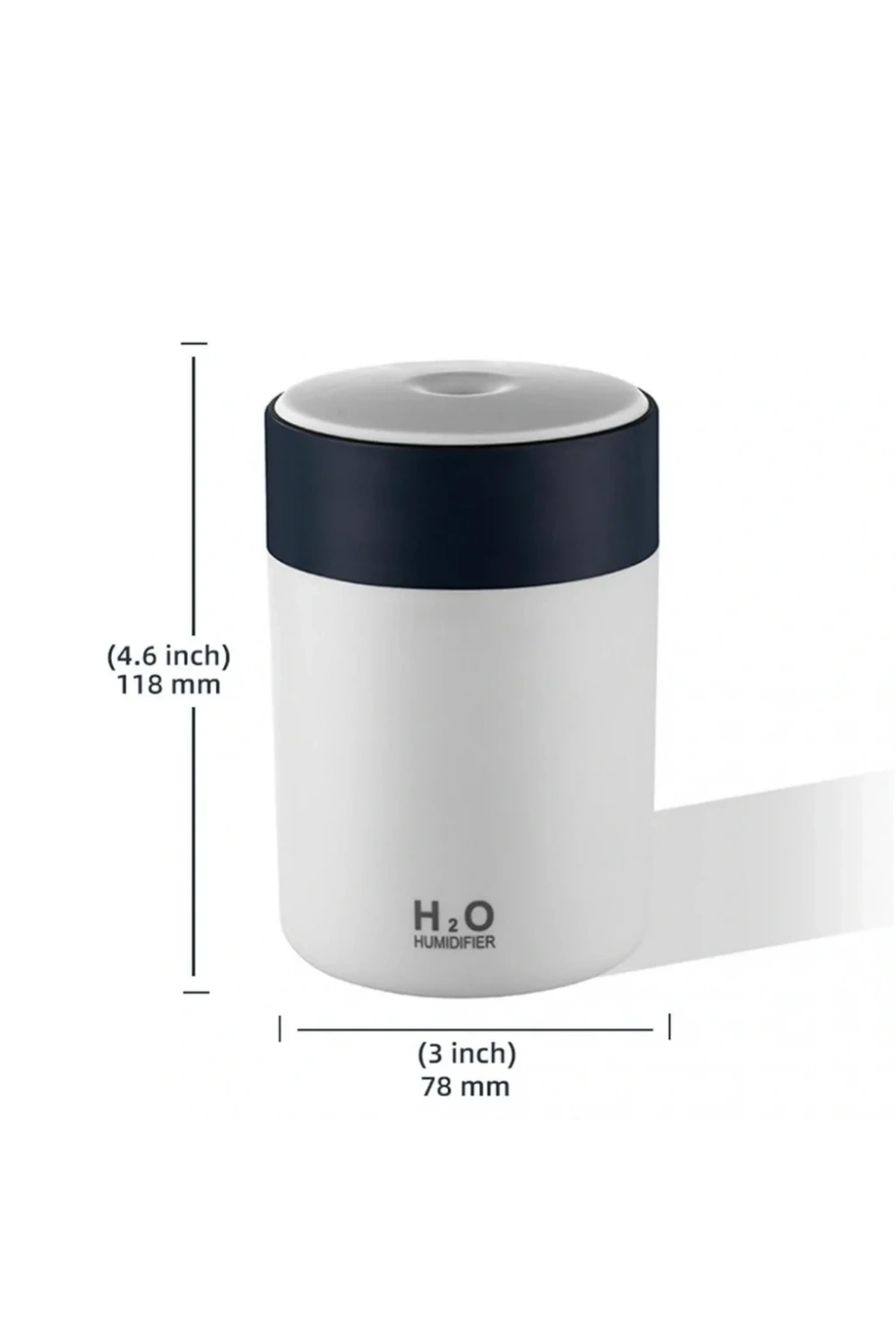 Divex USB Led Işıklı Hava Nemlendirici Colorful Humidifier Beyaz H-41