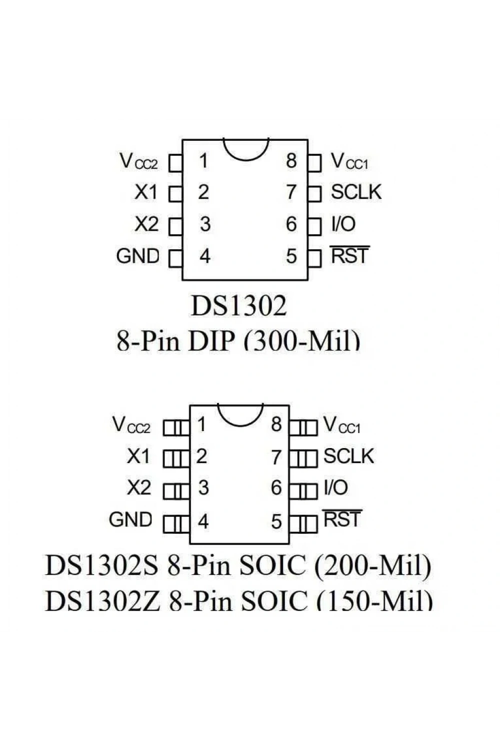 DS1302 SMD Entegre