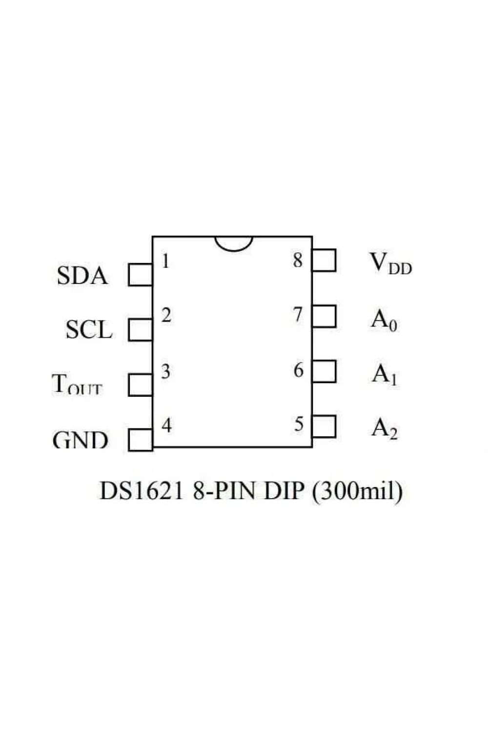 DS1621 SMD Entegre