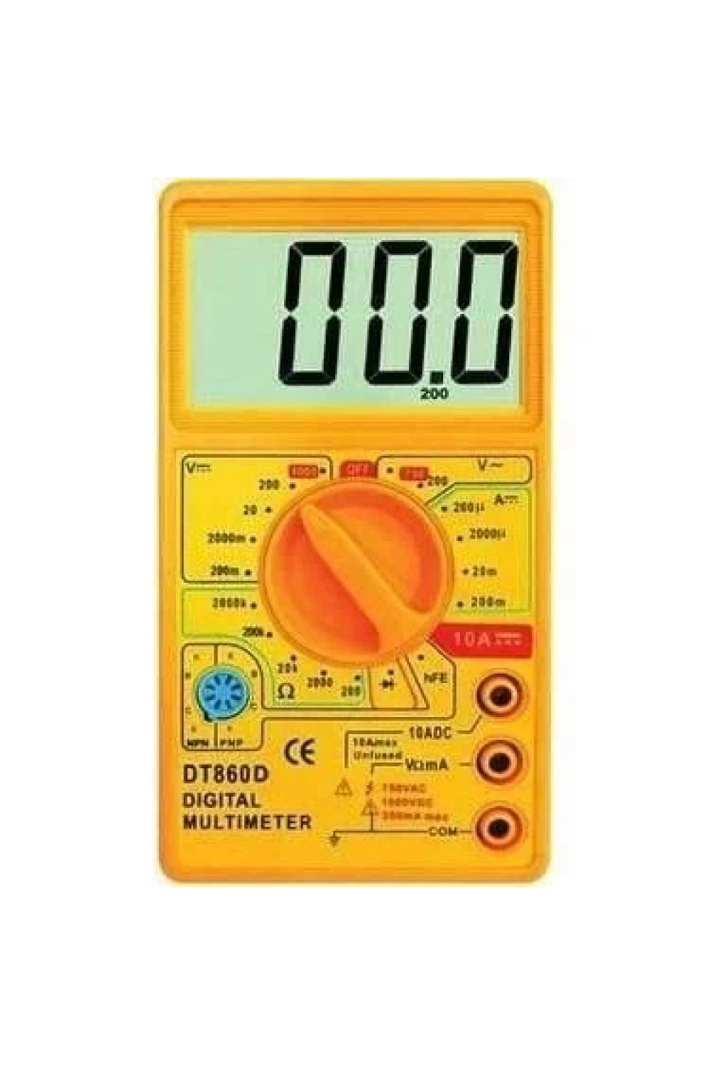 DT-860D Büyük Ekranlı Multimetre Ölçü Aleti