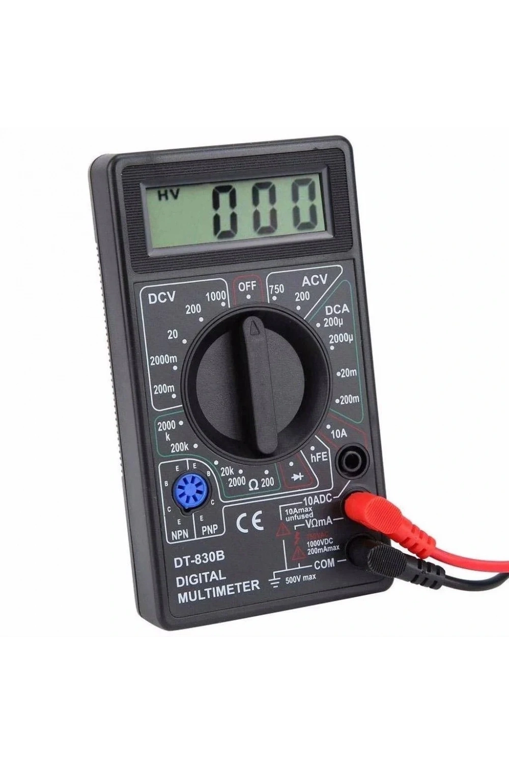 DT830B Dijital Ölçü Aleti Multimetre Problu