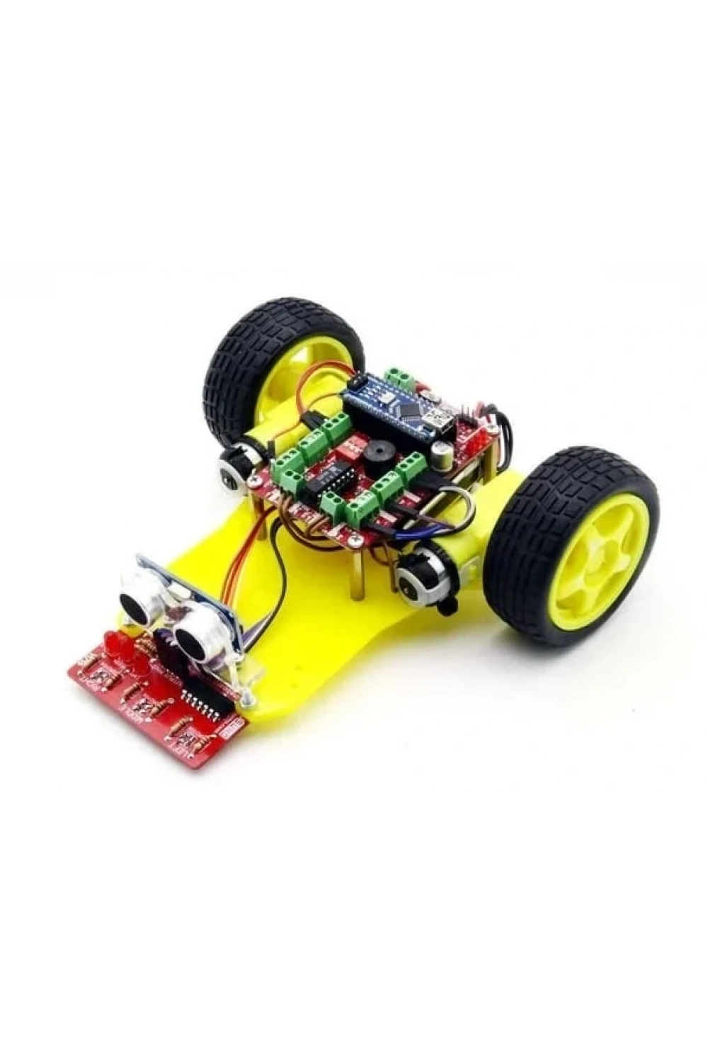 DuoBot Çizgi İzleyen ve Engelden Kaçan Robot mont