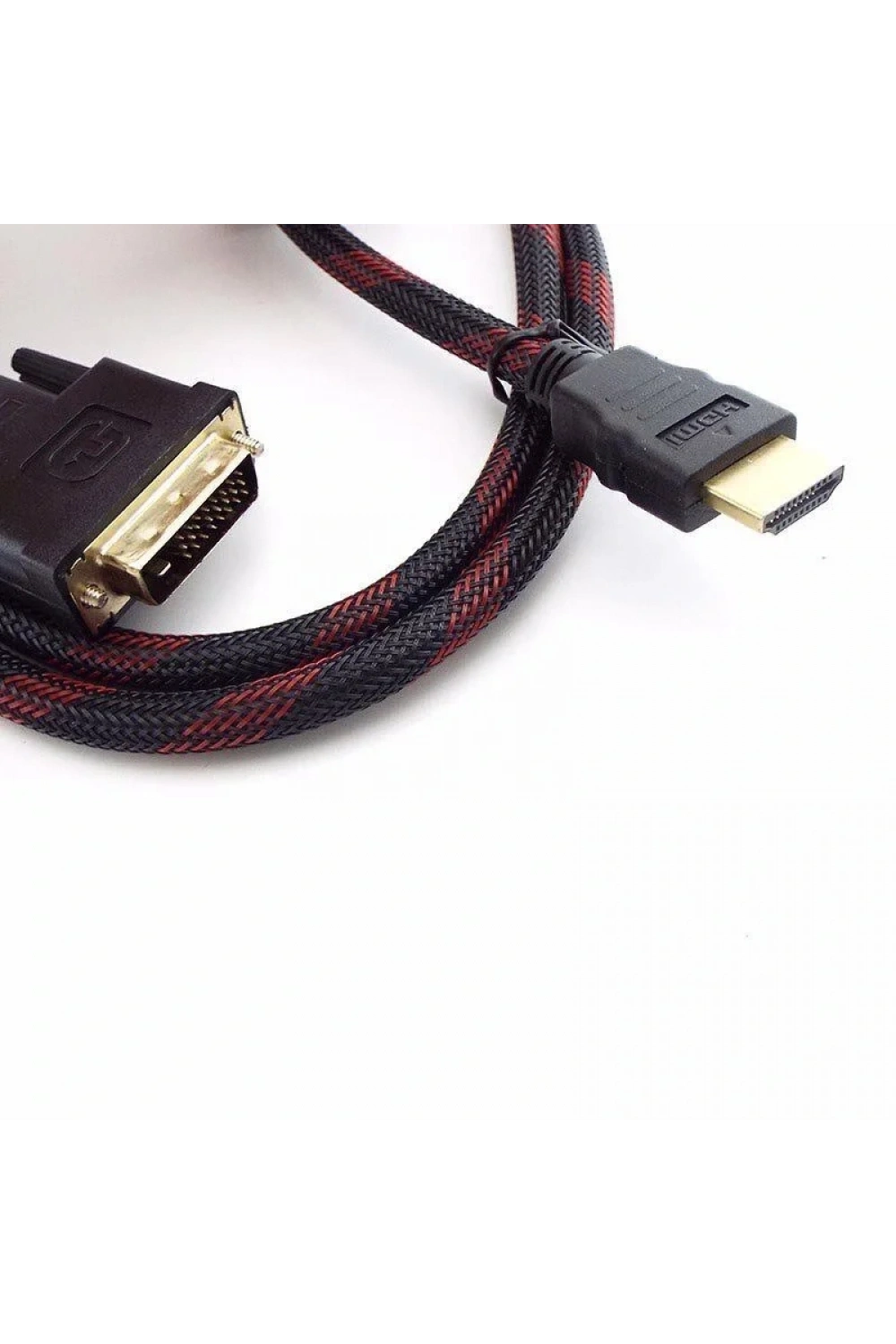 DVI-D (24+1 - Dual Link) to HDMI Çevirici Dönüştürücü 1.5m