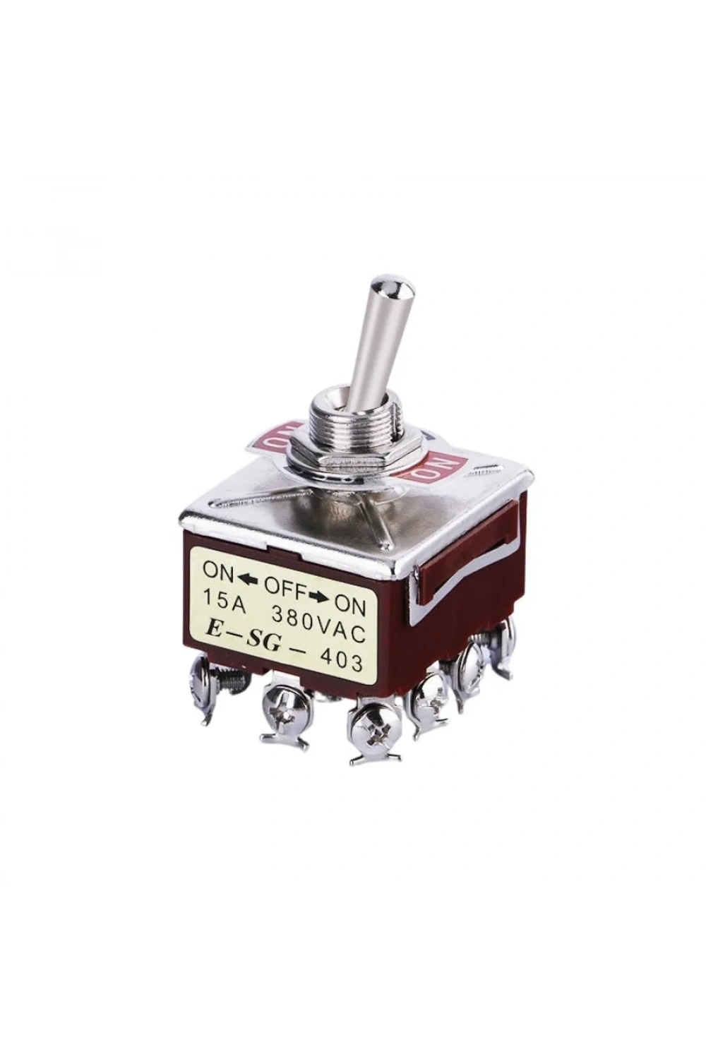 E-SG-403 ON-OFF-ON 12-Pin Toggle Switch