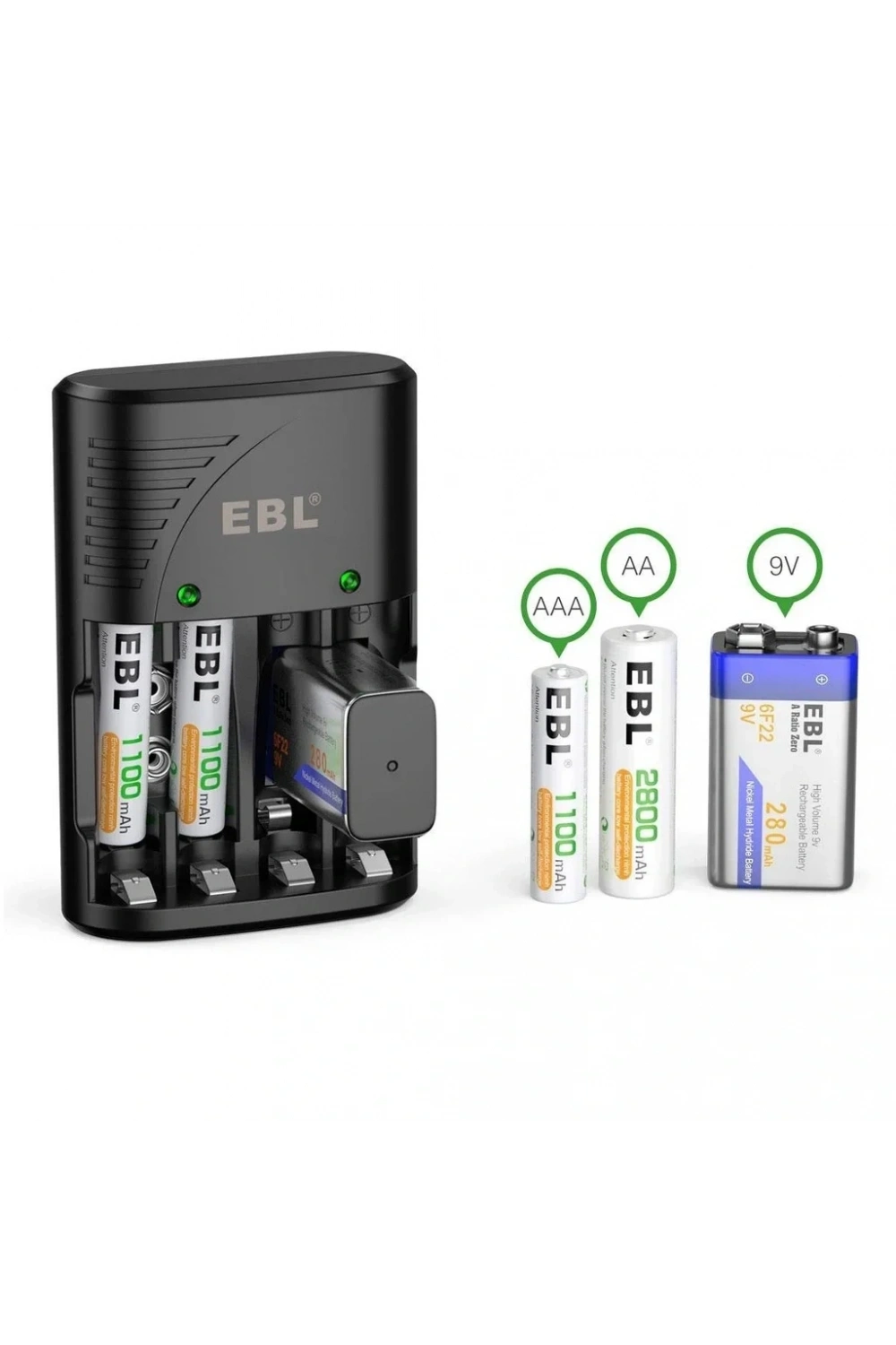 EBL Smart Universal Pil Şarj Cihazı