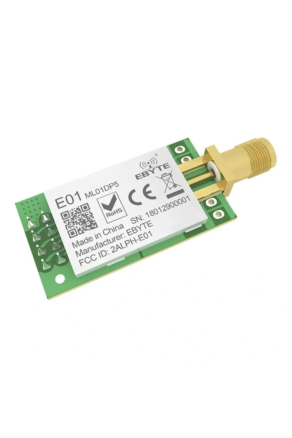 EBYTE E01-ML01DP5 NRF24L01P 2.4 - 2.525 GHZ 5Km Menzilli Lora Modülü
