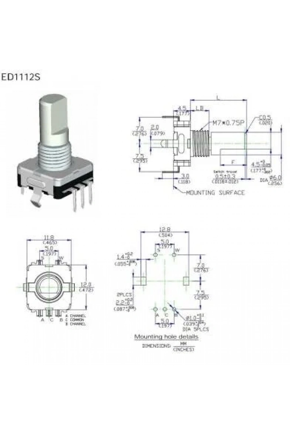 ED1112S Rotary Encoder