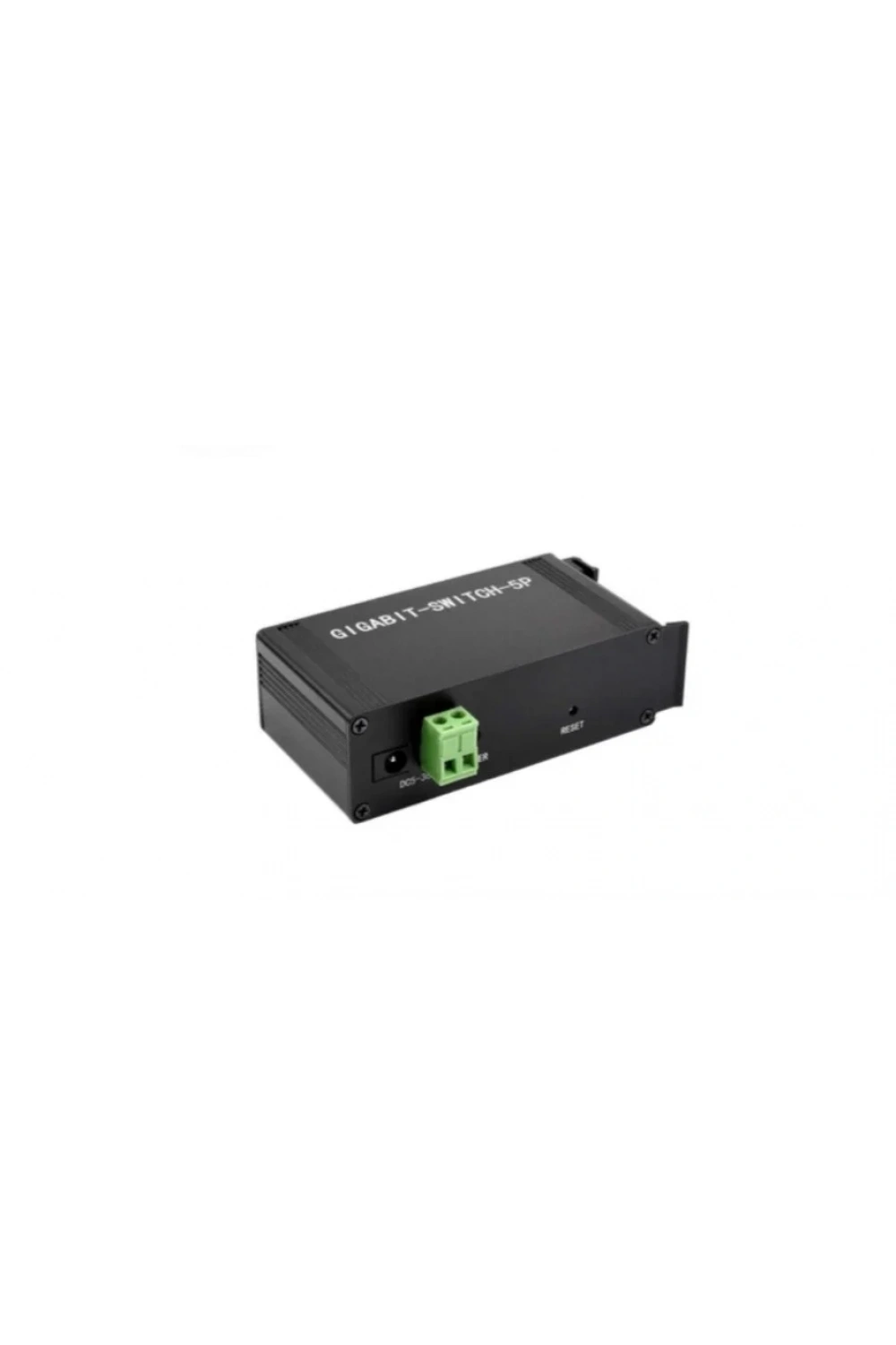 Endüstriyel 5 Port Gigabit Ethernet Switch - DIN Ray Montajlı