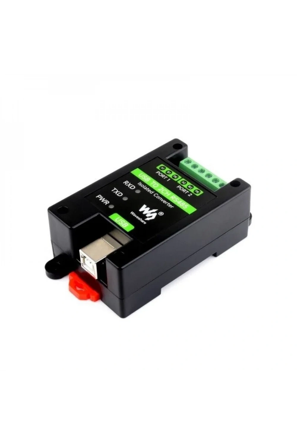 Endüstriyel USBden 2 Kanal RS485 İzole Dönüştürücü - Orijinal FT2232HL Çip