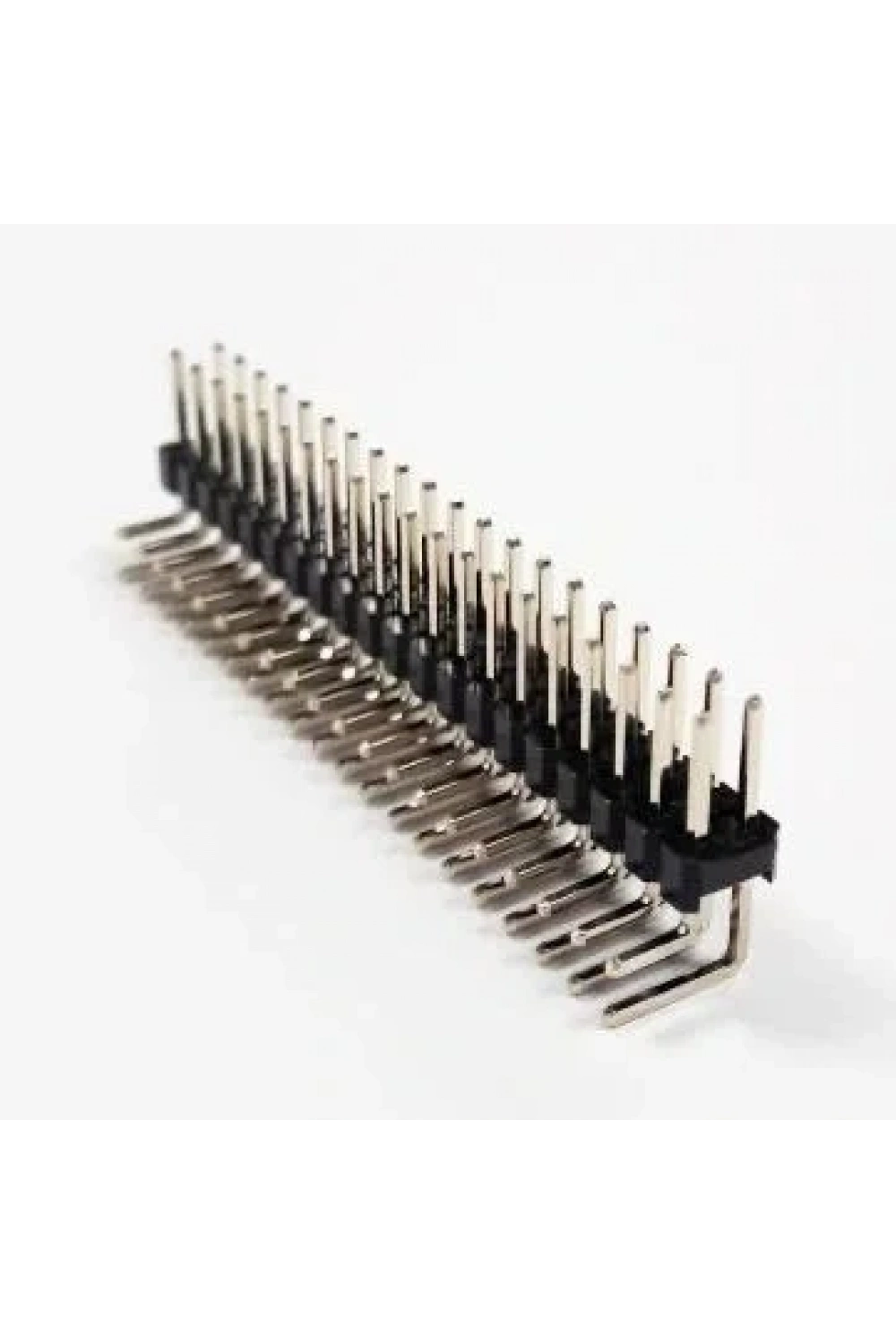Erkek Pin Header 2X20 Pin Male 2.54mm 90° Çift Sıra