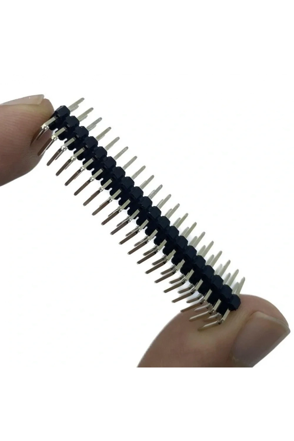 Erkek Pin Header 2X20 Pin Male 2.54mm 90° Çift Sıra