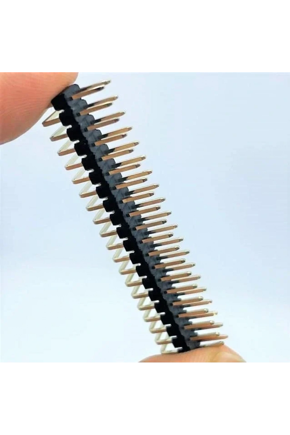 Erkek Pin Header 2X20 Pin Male 2.54mm 90° Çift Sıra
