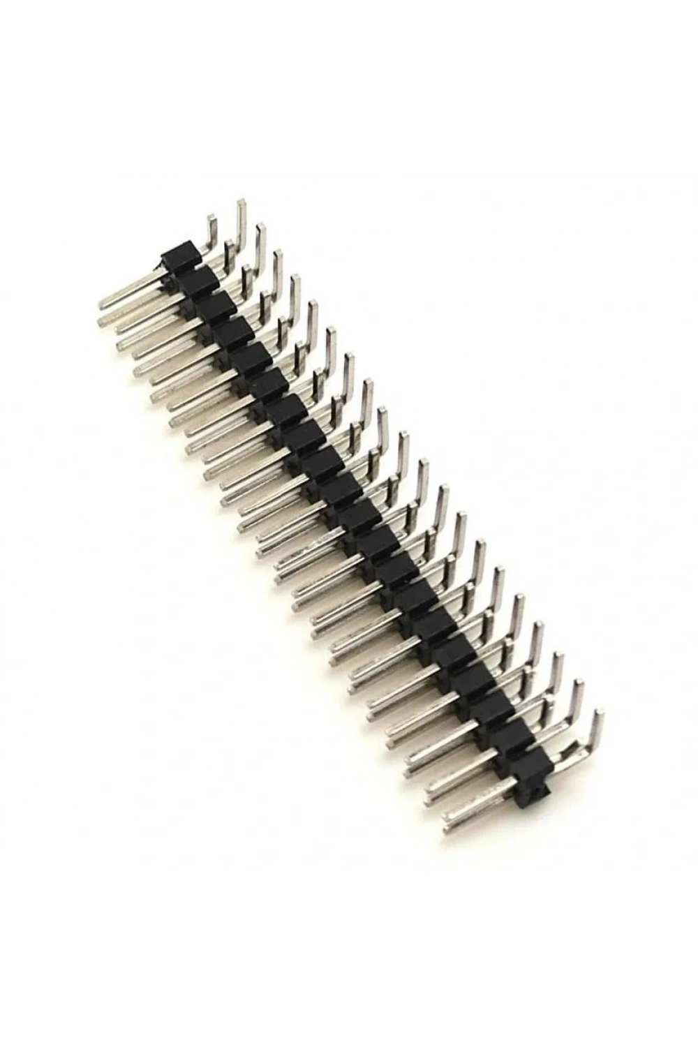 Erkek Pin Header 2X20 Pin Male 2.54mm 90° Çift Sıra