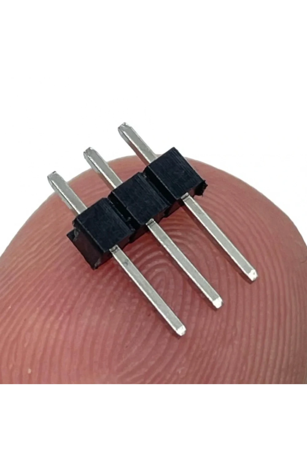 Erkek Pin Header 3 Pin 12mm 2.54mm 1x3 180° Tek Sıra
