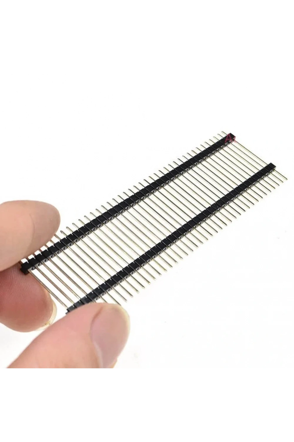 Erkek Pin Header 40 Pin 32 mm 2.54mm 1x40 180° Tek Sıra Çift Yönlü