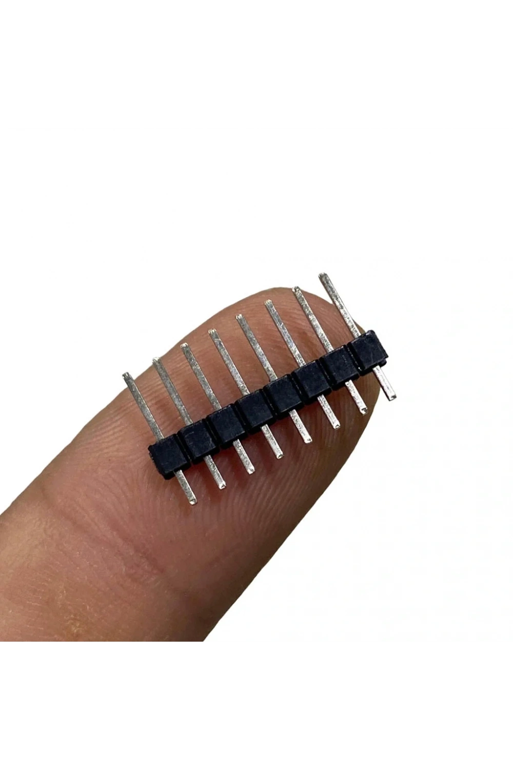 Erkek Pin Header 8 Pin 12mm 2.54mm 1x8 180° Tek Sıra