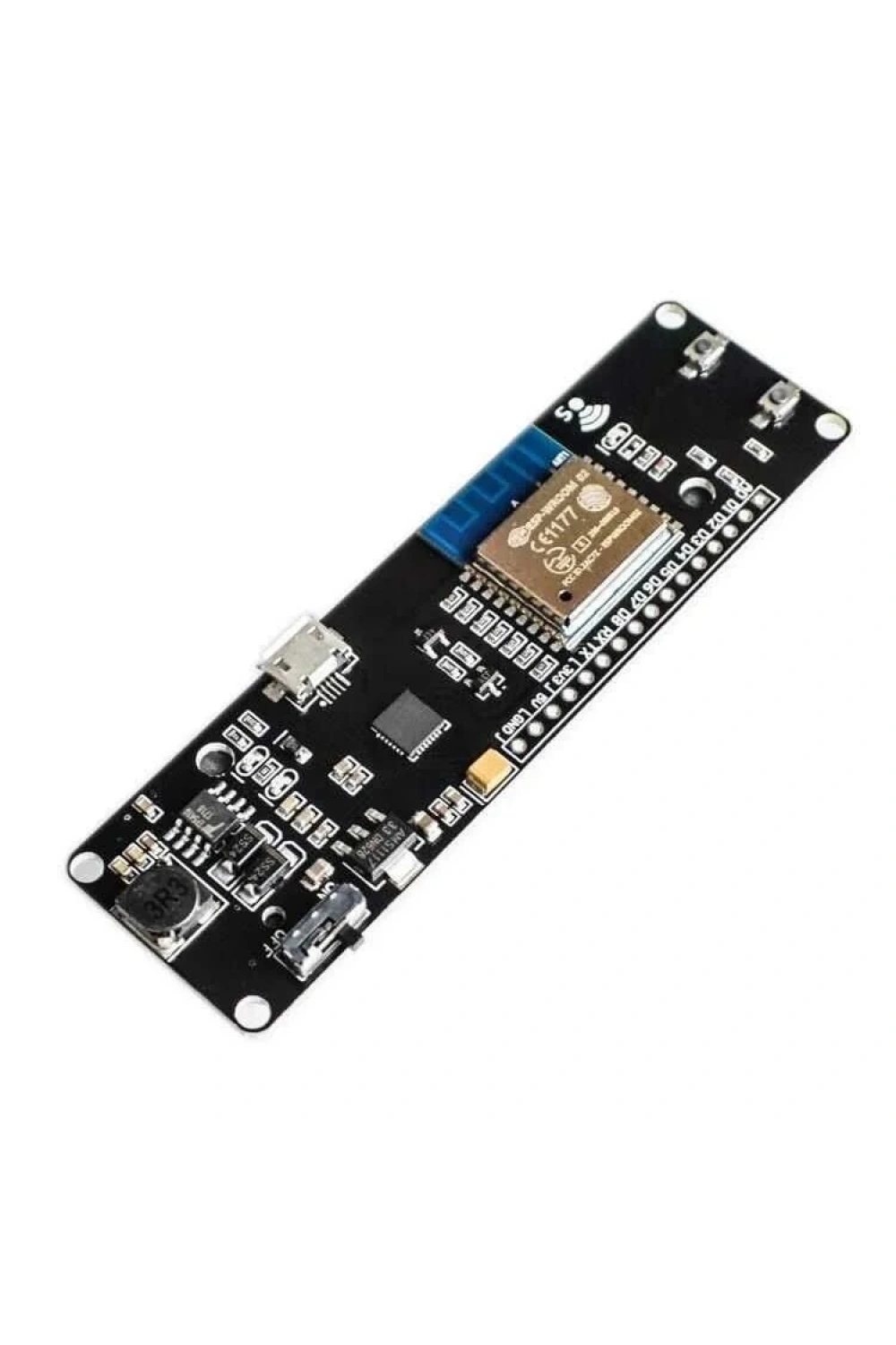 ESP Wroom 02 Wifi Geliştirme Kartı 18650 Pil Yuvalı