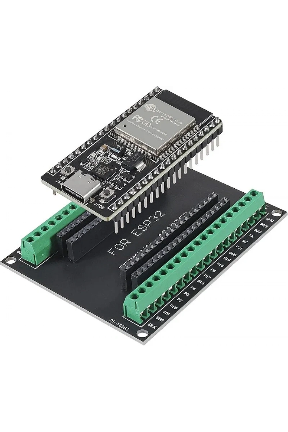 ESP32 38 Pin Klemens Shield