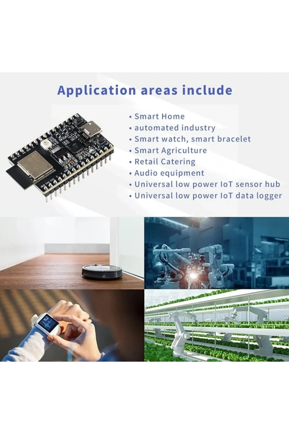 ESP32-C3-DevKitC-02 / WROOM RISC V Geliştirme Kartı