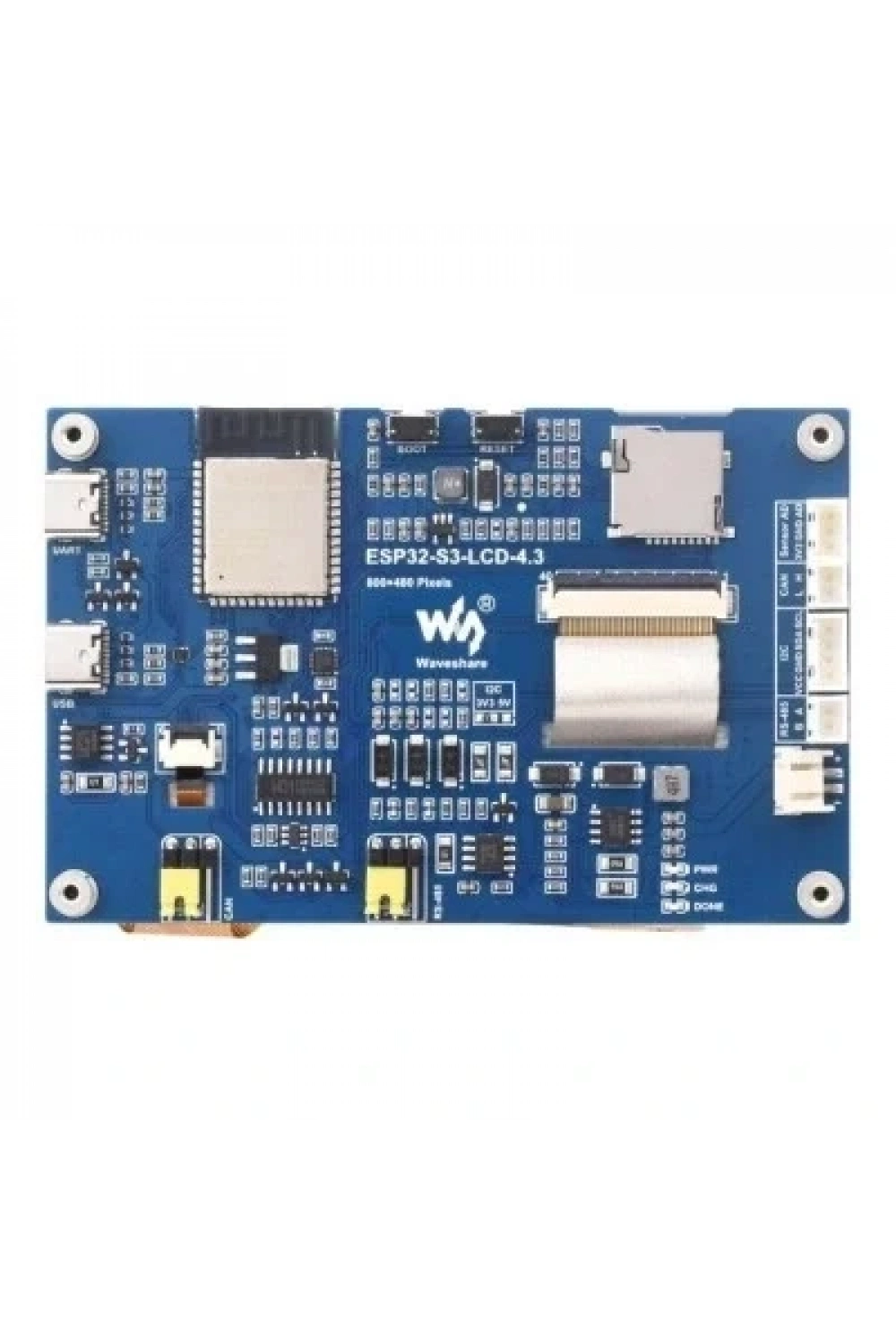 ESP32-S3 4.3 Inch 800x480 Kapasitif Dokunmatik Ekran Geliştirme Kartı