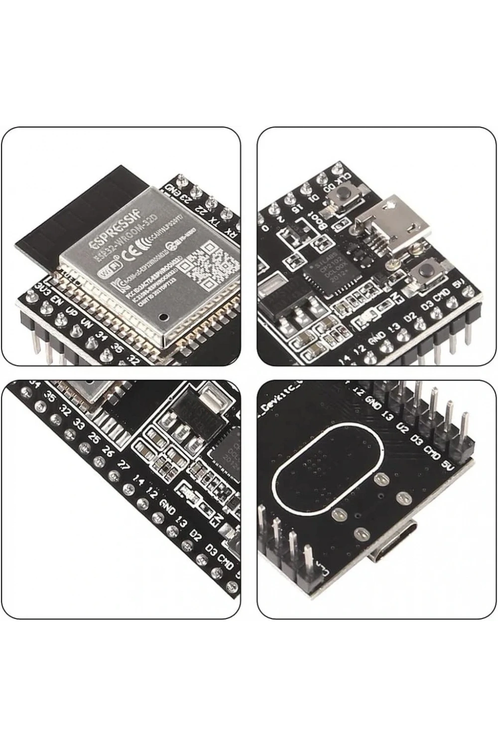 ESP32-WROOM-32D Wifi Bluetooth Geliştirme Kartı