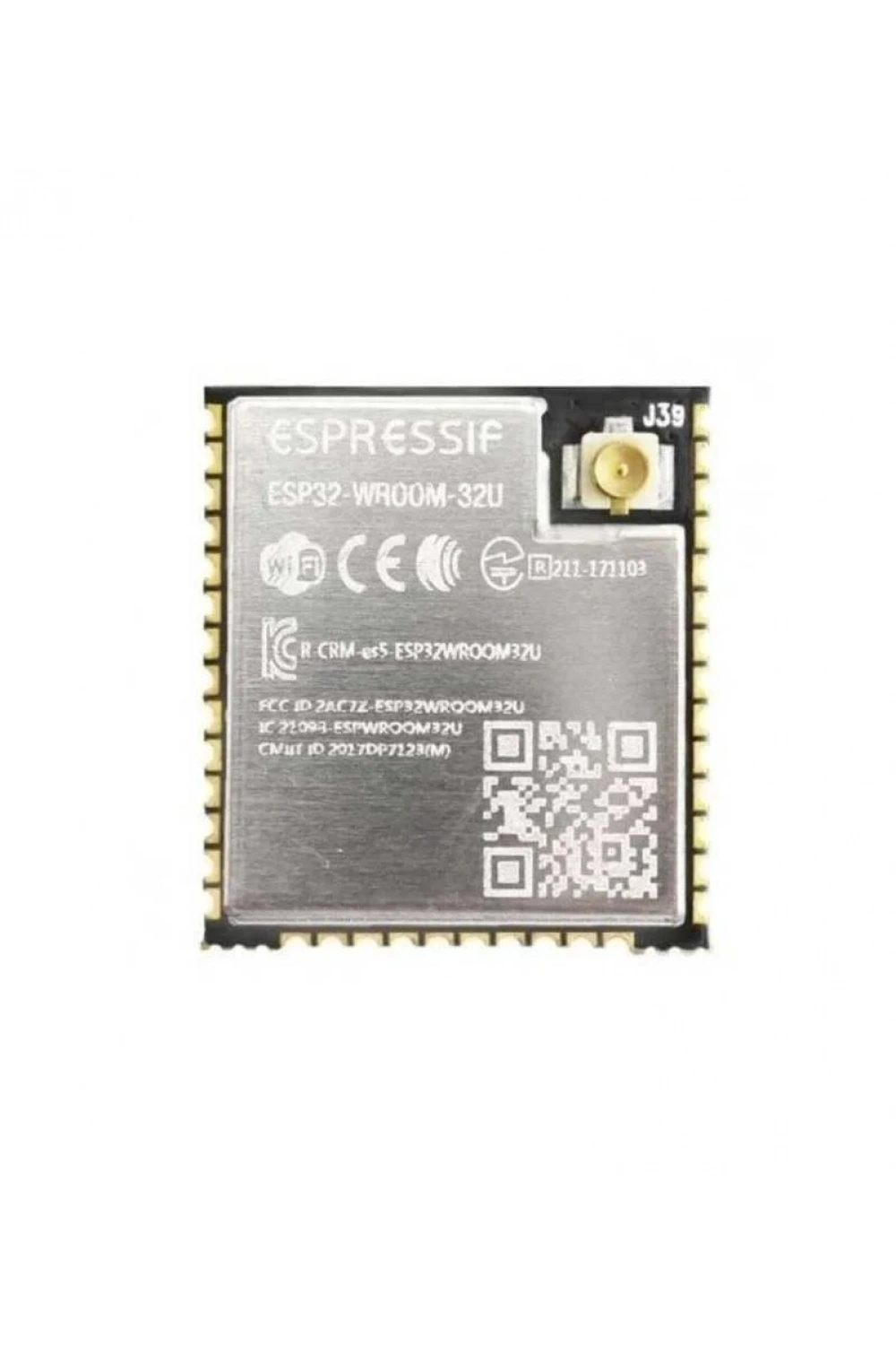 ESP32-WROOM-32U 4M 32Mbit Wi-Fi Bluetooth Modülü