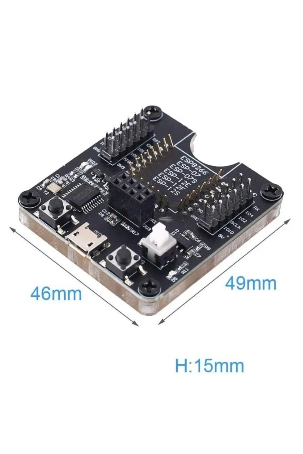 ESP8266 Geliştirme Kartı Test Modülü - ESP8266 Development Board Tester
