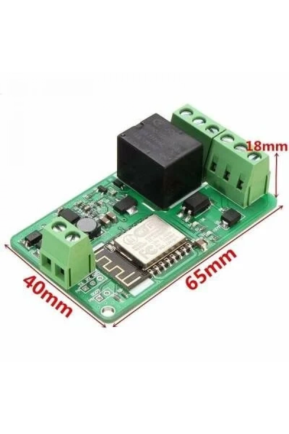 ESP8266 Wifi Röle Modülü 10A DC 7-30V