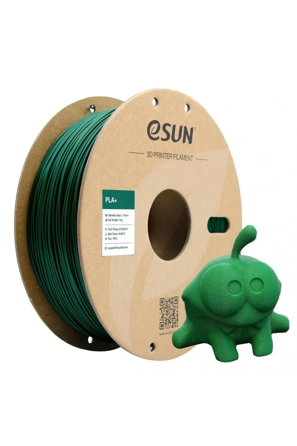 eSUN Çam Yeşili Pla+ Filament 1.75mm 1 KG